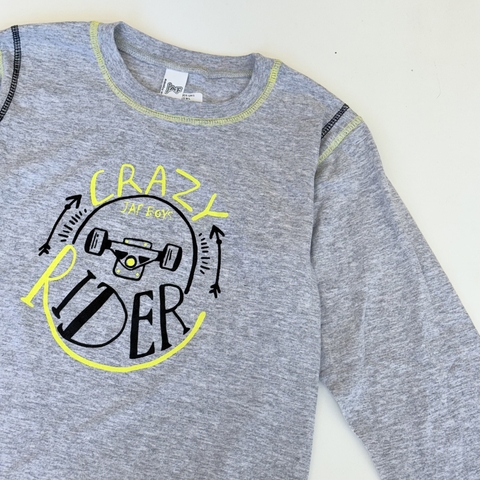 Remera Jaf T.8 años crazy amrillo - comprar online