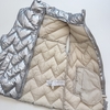 CHALECO ZARA T.9- 10 AÑOS METALIZADO ROMBO en internet