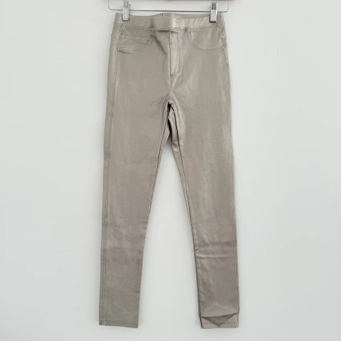 PANTALON ZARA T. 11-12 AÑOS LEGGINS METALIZADO