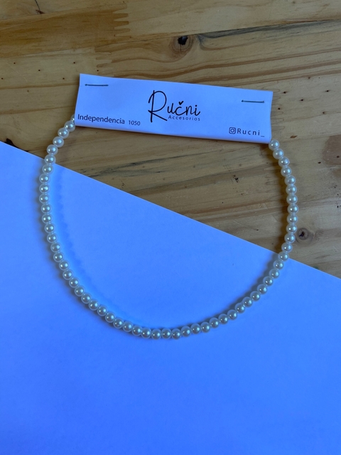 collar lady perlas