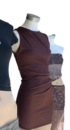Vestido Juana Chocolate