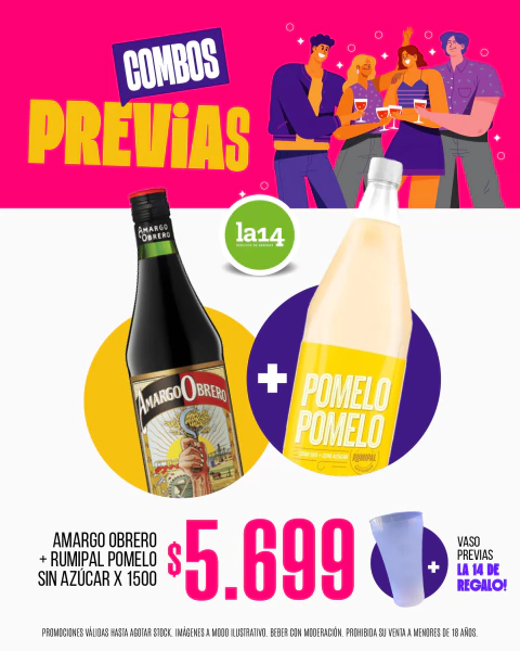 COMBO PREVIAS AMARGO OBRERO - comprar online