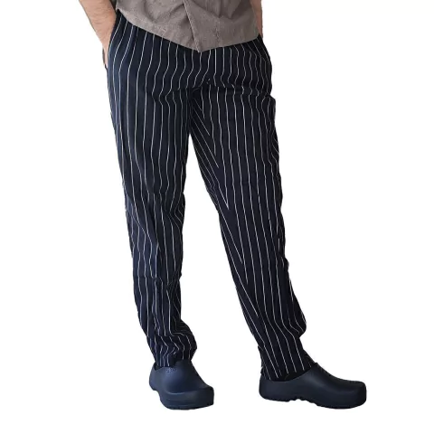 PANTALÓN STRIPES AZUL Y BLANCO