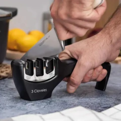 AFILADOR CUCHILLO 3 PASOS 3CLAVELES (8410990094255) - comprar online