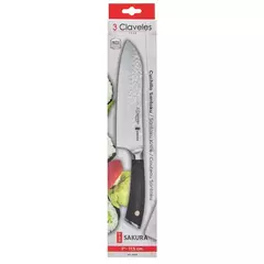 Imagen de Cuchillo Santoku Sakura
