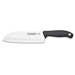CUCHILLO SANTOKU ALVEOLADO EVO 18 CM