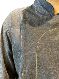 LIBERTY JACKET MANGA 3/4 EN DENIM en internet