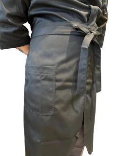 DELANTAL CINTURA CON MEDIALUNA CORTO - comprar online