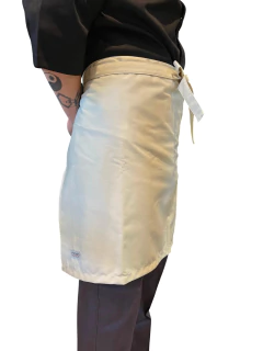 DELANTAL DE CINTURA CORTO - BEIGE - Modo Indumentaria