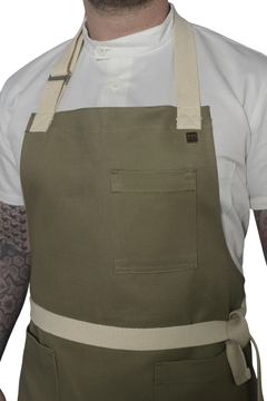 DELANTAL CHELSEA - VERDE en internet