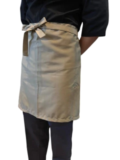 DELANTAL DE CINTURA CORTO - CAMEL en internet