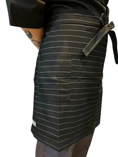 DELANTAL CINTURA STRIPES CORTO - comprar online