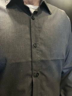 CAMISA ENTALLADA - GRIS - comprar online