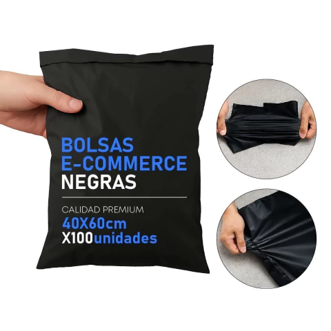 Bolsas Ecommerce 40x60 Calidad Superior Con Adhesivo X100 - comprar online