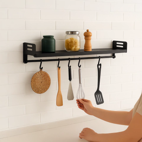 Repisa Estante Especiero Metálico