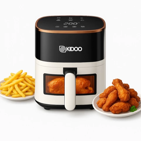 Freidora De Aire Sin Aceite Airfryer 3,8 Litros 1200w Kidoo AIR020 - comprar online