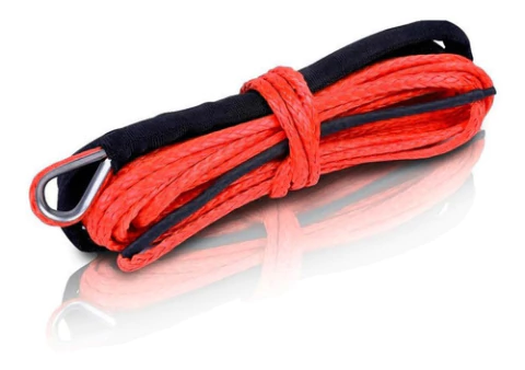 Cable De Plasma Sintético Para Malacate 7mm 15mts 4600kg PLA7015