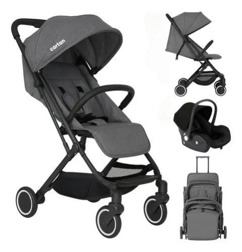 Cochecito De Bebe Ultra Liviano Cartan Plegable Con Huevito - STL450PLUS - comprar online