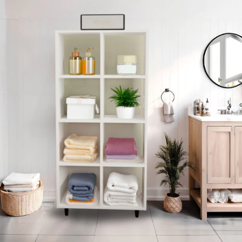 Organizador De Baño Moderno Mueble De Guardado Multiuso - comprar online