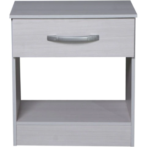 Mesa De Luz Melamina de 1 Cajón