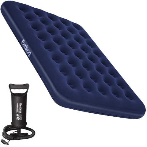 Colchón Inflable Bestway 2 Plazas Con Inflador Manual