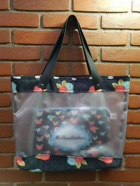 Bolsa Multi-uso Floral azul - comprar online