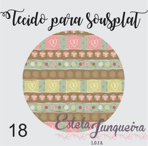 tecido para sousplat 18