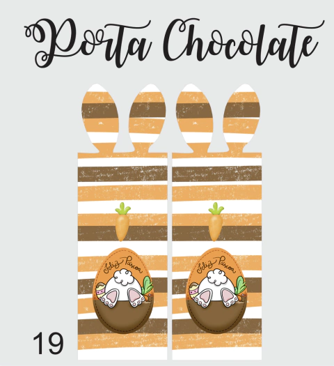 kit tecido porta choco 19