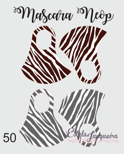 kit tecido mascara 50