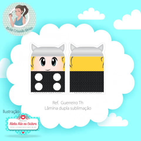 Kit tecido almofada de brincar T