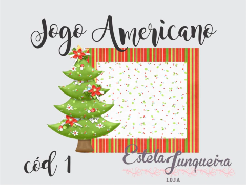 tecido para jogo americano cod1 3d