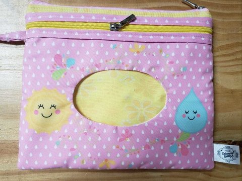 Necessaire kit higiene lencinho chuva de bençaos