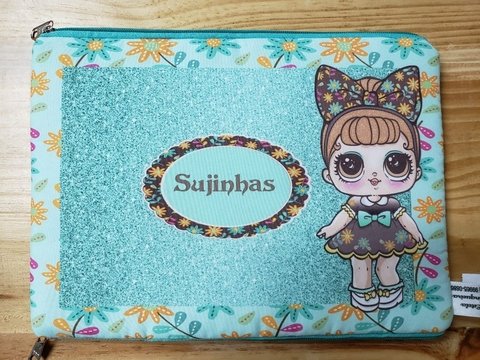 Necessaire sujinha e limpinha