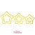 Cortantes Wilton - Estrellas (plástico) - comprar online