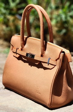 Cartera "Marsella Chica" cuero graneado suela