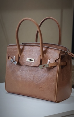 Cartera "Marsella Chica" cuero graneado suela en internet