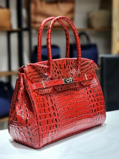 Marsella Gr. cuero grabado "CROCO" - comprar online