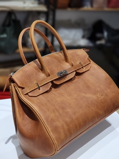 Cartera "Marsella Grande" cuero graneado Suela