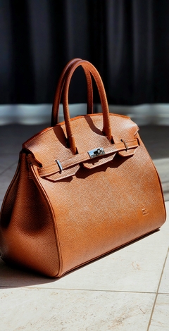 Cartera "Paris Chica" cuero graneado Suela. - Diaz & Giaccio