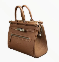 Cartera “Nantes Chica" cuero graneado suela