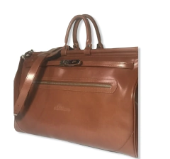 Bolso de viaje "Nantes" cuero liso Suela. en internet