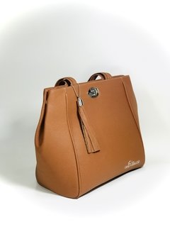 Cartera "Jazmin" Cuero Graneado Suela - Diaz & Giaccio