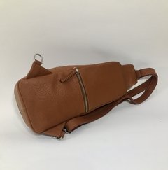 Mochila "Nono" Cuero Graneado Suela - Diaz & Giaccio