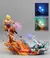 Diorama Goku vs Freezer con Luz