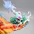 Diorama Goku vs Freezer con Luz