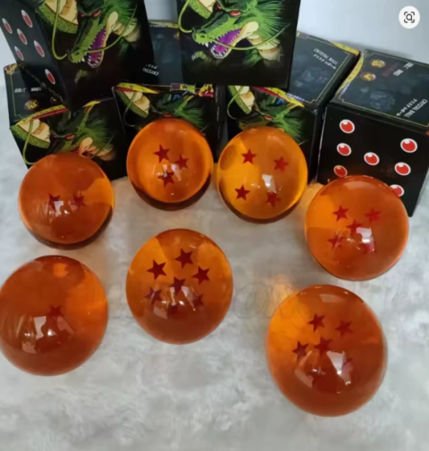 Set de Esferas de Dragón 7,6 cmts Tamaño real - comprar online