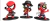 Combo Figuras Spidermasn x 3 10cmts - tienda online