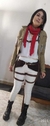 Chaqueta Attack On Titan Tolera Corta - tienda online