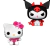 Combo Hello Kitty Sanrio Kuromi - comprar online