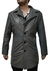 Tapado de cuero trench clasico gris suela Dario entallado - comprar online